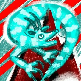 Дракон на горе