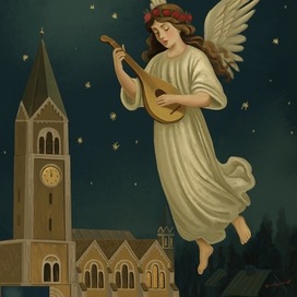 Открытка на Рождество