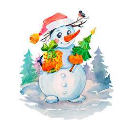 Снеговичок