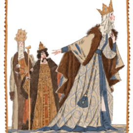 "Сказки Пушкина" (Сказка о мертвой царевне и о семи богатырях) изд. Лабиринт