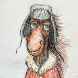 Новогодний конь