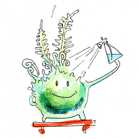 Персонажи для ботанического блога