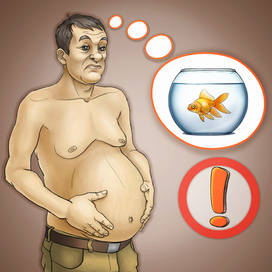 Асцит при циррозе печени