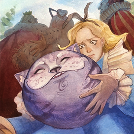 Иллюстрация Алиса в Стране чудес