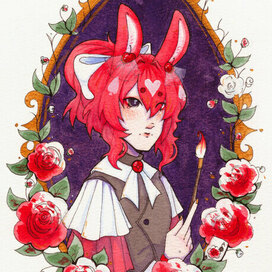 Заказ с очаровательной рамкой