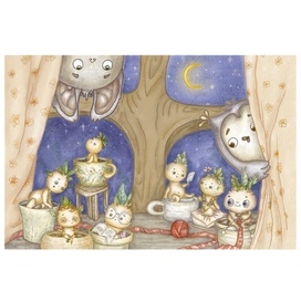 Истории летучих мышей. Совик и Магдрагора, иллюстрация к сказке.