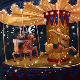 Иллюстрация к книге "Мэри Поппинс"