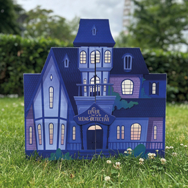 Подарочная коробка в виде особняка