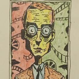 Человек-кинокамера