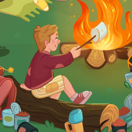 Фрагмент виммельбуха