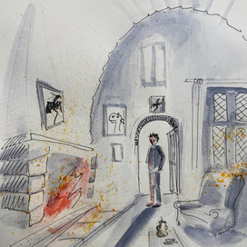 в хижине_ иллюстрация к книге