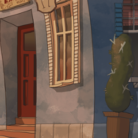 Панорама города