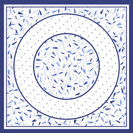 Дизайн шелкового платка