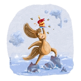 Летняя открытка