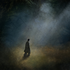 Пьеро спускается в ночную чащу