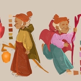 Концепт персонажа для комикса 