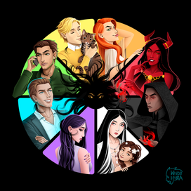 Арт по новелле "Бездушная"