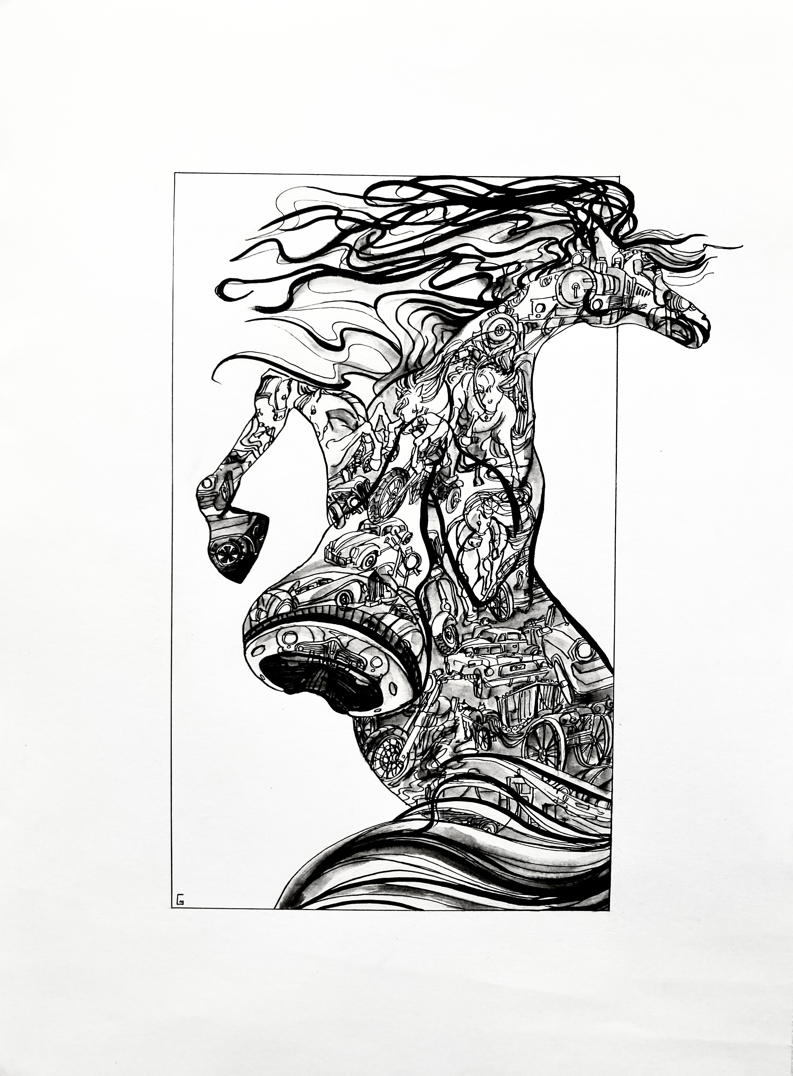 Лошадь - воплощение времени