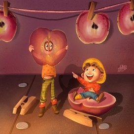 Иллюстрация для книги «Тайна незримого мира» Чердачники