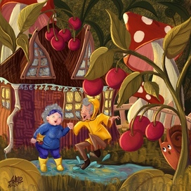 Иллюстрация для книги «Тайна незримого мира» После дождя