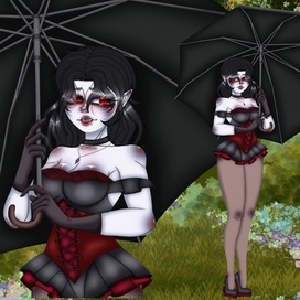 Молодая вампирша