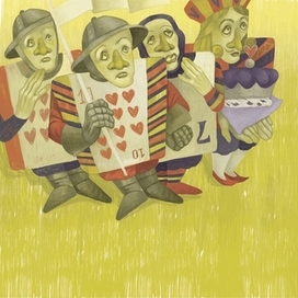 иллюстрация к "Алиса в странечудес"