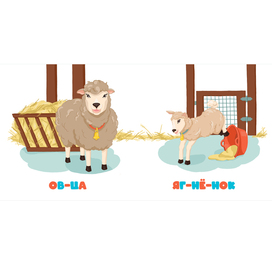 Книжка-картинка "Найди маму и детеныша"