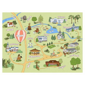 Карта территории для "Дубль Дачи Капитан"