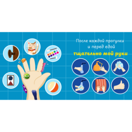 Книжка для детей "Весёлая гигиена"