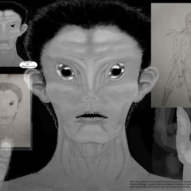 original concept art- рисовал по описанию на словах( не ИИ)