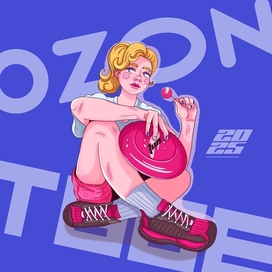 Бренд персонаж девушка