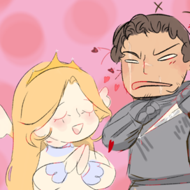 Юная принцесса влюблена