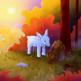 Почтовая открытка #3 из серии "Поход"