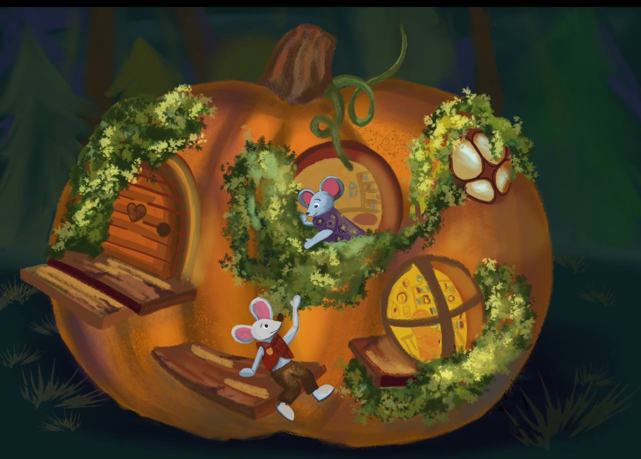 Тыква и мышата