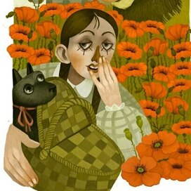 иллюстрация к "Удивительный волшебник страны Оз"