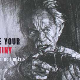 Иллюстрация для вестерн открыток 04