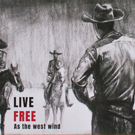 Иллюстрация для вестерн открыток 08