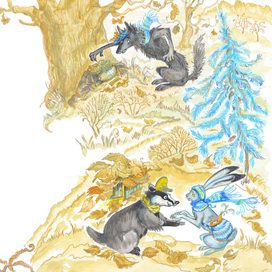 "Новогодняя сказка" Виктор Лунин