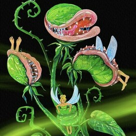 Мухоловка решила сменить свой рацион на фей