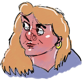 Скетч Девушка