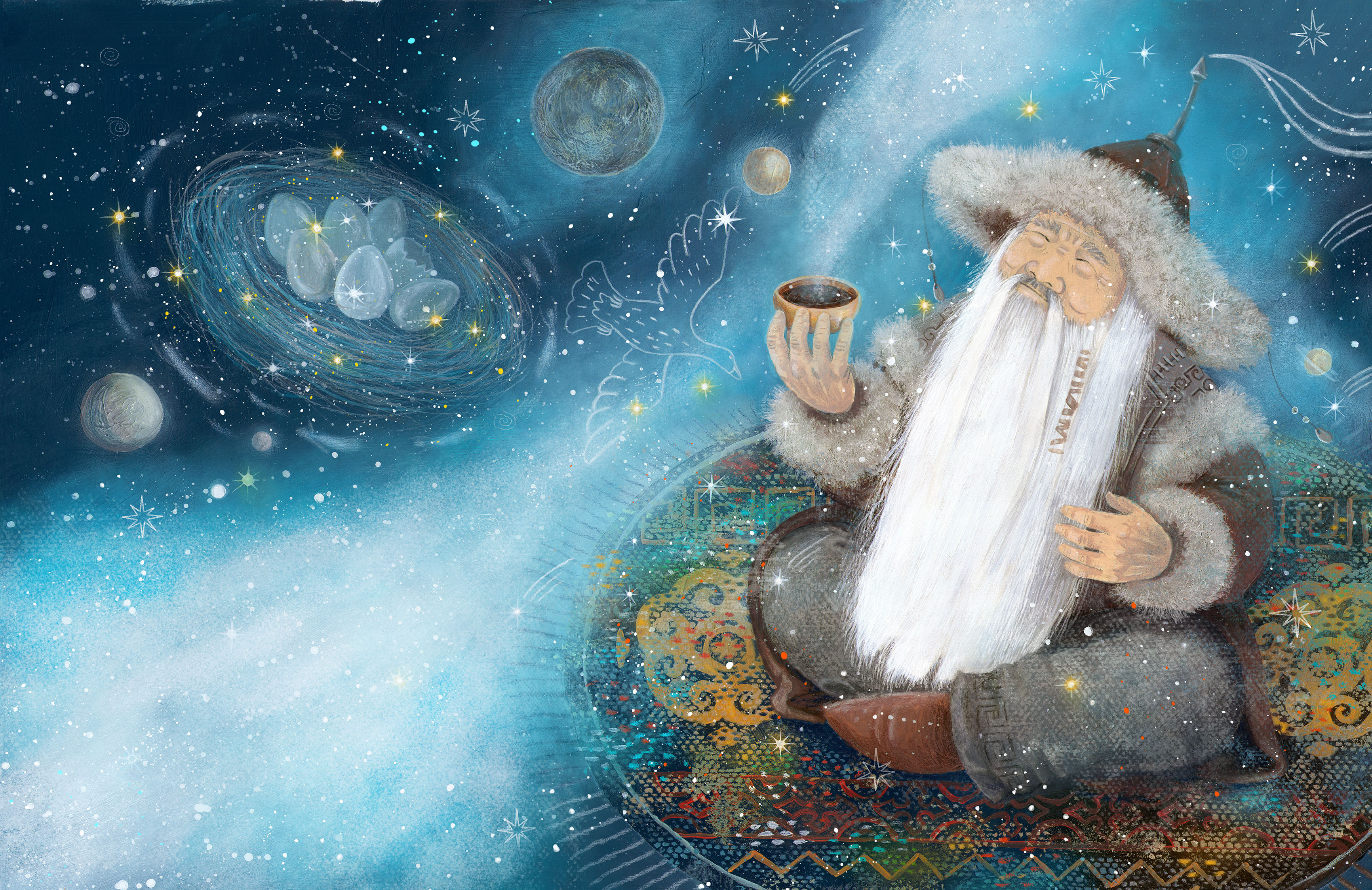 Становище (к сказке "Девичьи зори")