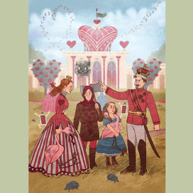 Иллюстрация к «Алисе в стране чудес»