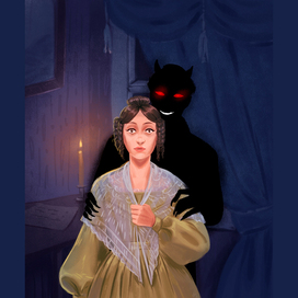 Иллюстрация к готической повести