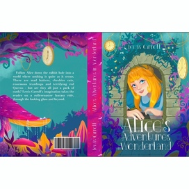 Обложка книги «Алиса в Стране чудес» 