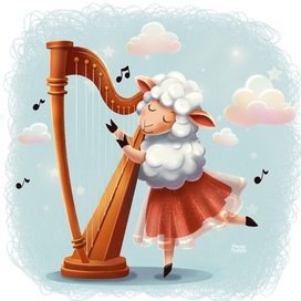 Овечка-арфистка