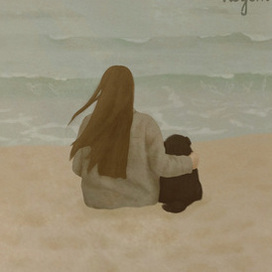 Обложка для книги Екатерины Коуст "Нина и я"