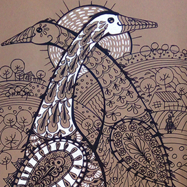 два веселых гуся