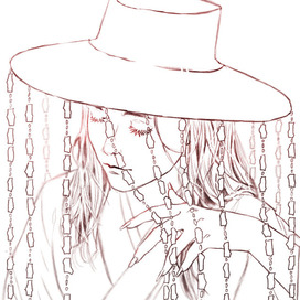 оказалось,я не очень в рисовании шляп(