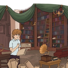 Иллюстрации к сказке "Остров безмолвия". "Сказки для умных детей".