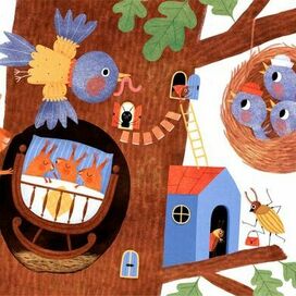 Белки в колыбелке